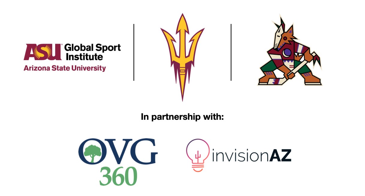 Logos of GSI, SDA, AZ Coyotes, OVG360, and invisionAZ